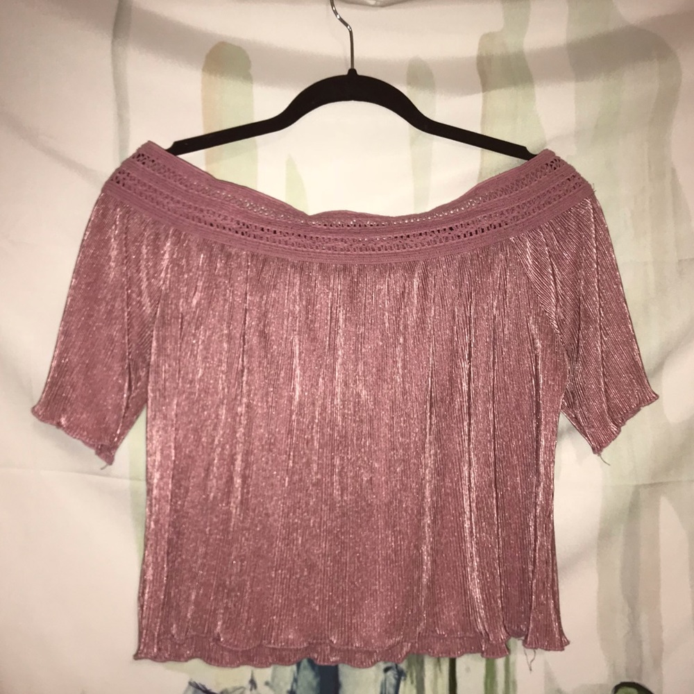 Ross off the shoulder top
